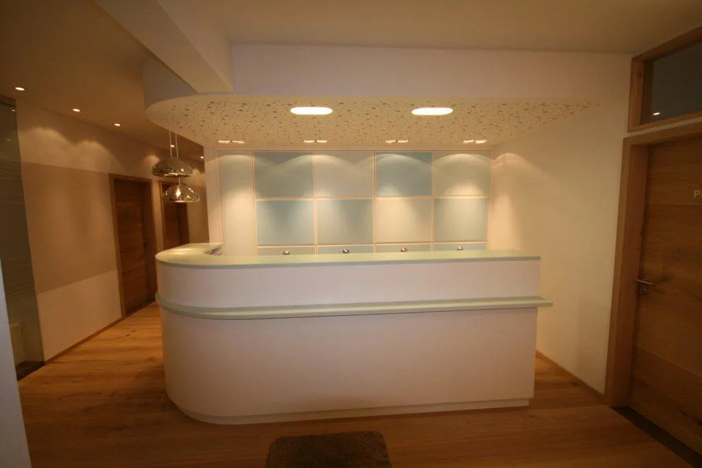 Eingangsbereich in der Praxis Dr. Zitzmann