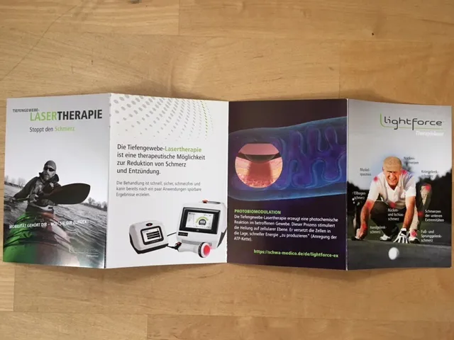 Light Force PRO Broschüre Vorderseite